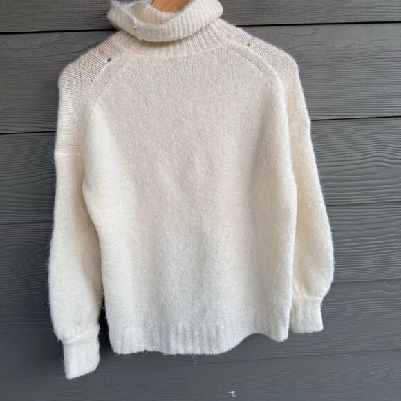 J Crew alpaca blend turtleneck sweater - Picture 4 of 5
